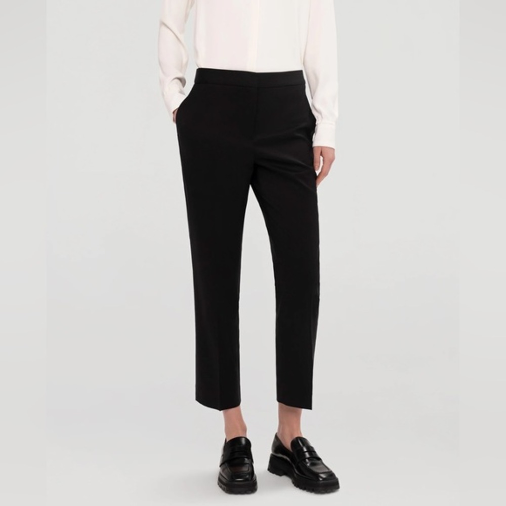 ARGENT Tailored Trouser in Seasonless Wool in Black Pant Women's Size 2